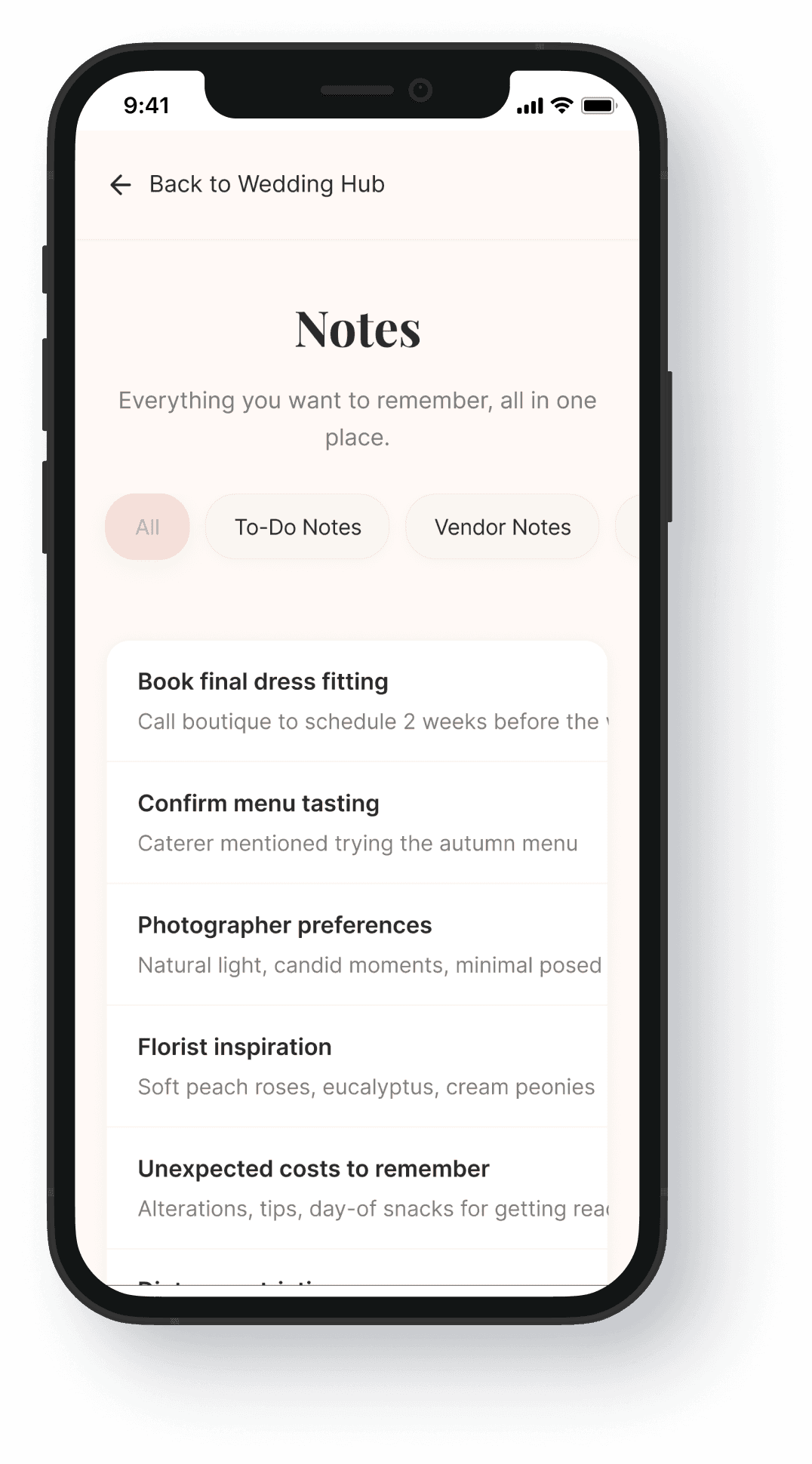 Do Tell The Bride app preview